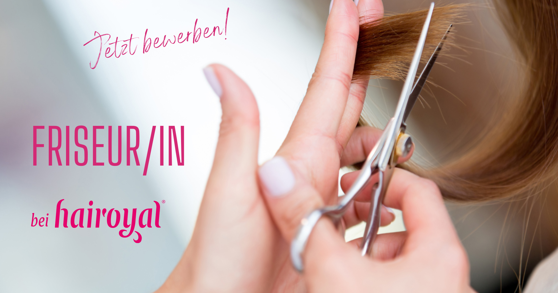 Friseurin oder Friseur gesucht vom Team hairoyal