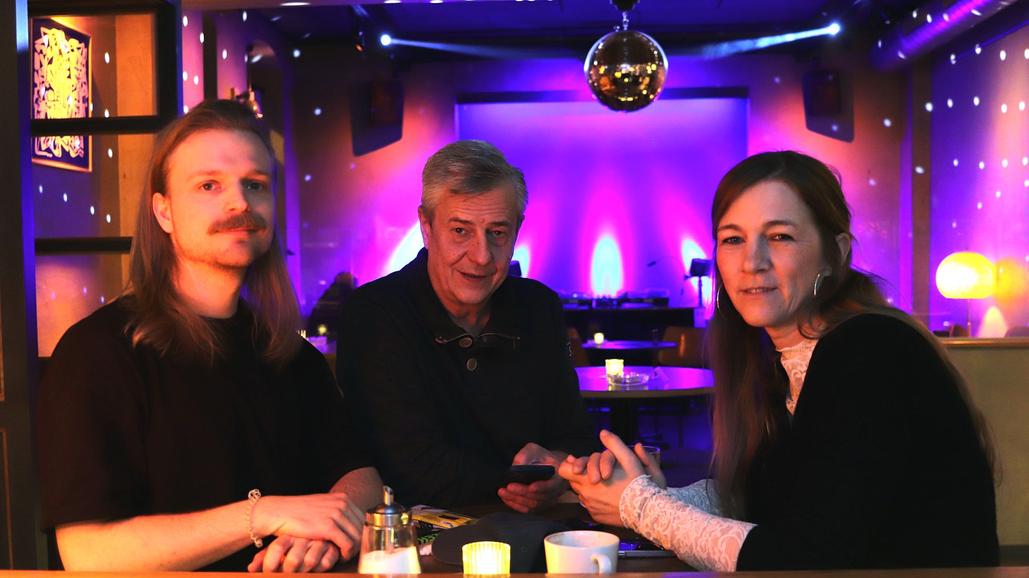 Jonas Peupelmann, Ralf Gaigl und Yvonne Bärsch - drei vom Team der Hope-Sessions. 