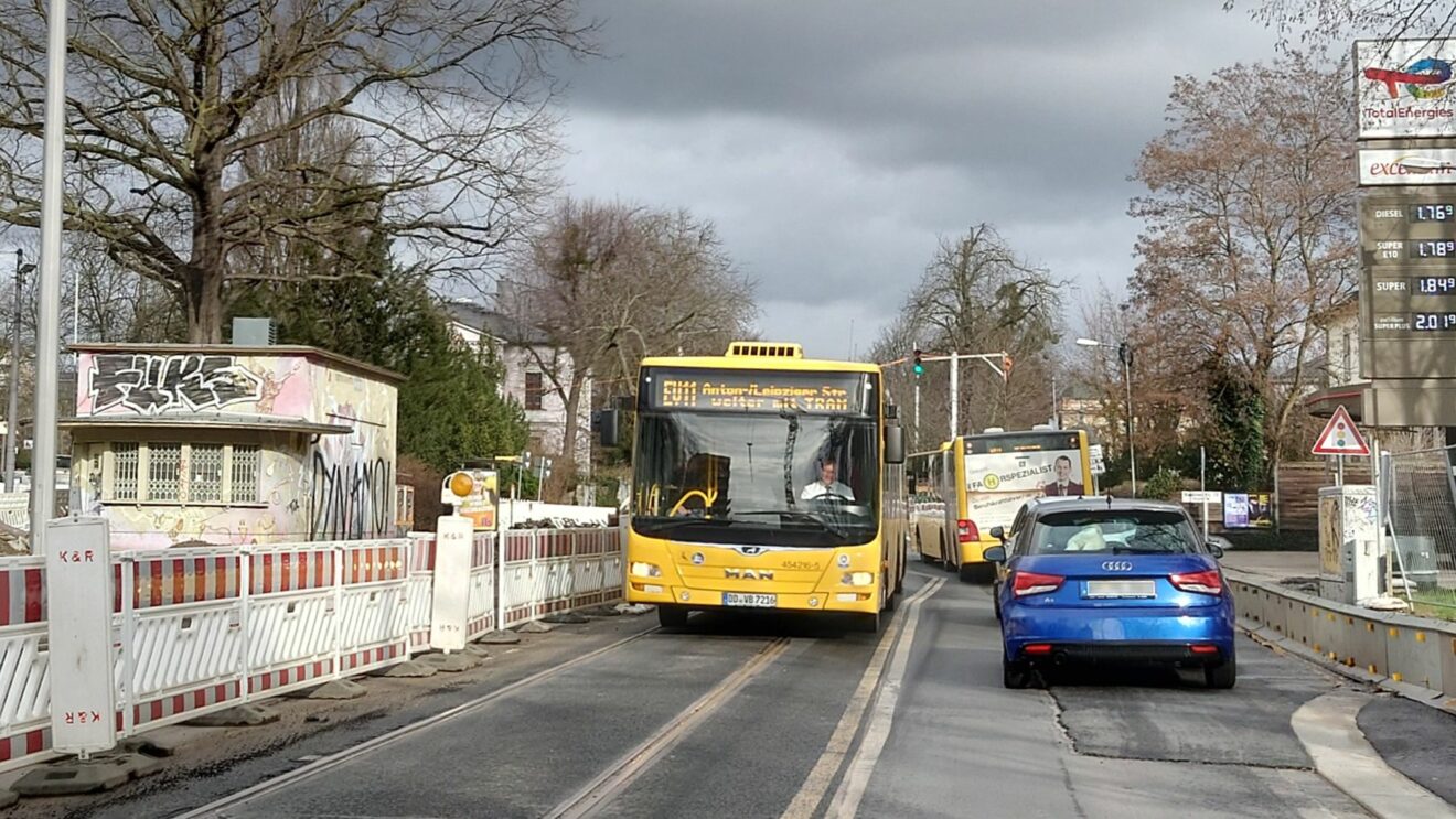 Der Ersatzverkehr für die Linie 11 fällt am Mittwoch und Donnerstag aus. Foto: Anton Launer