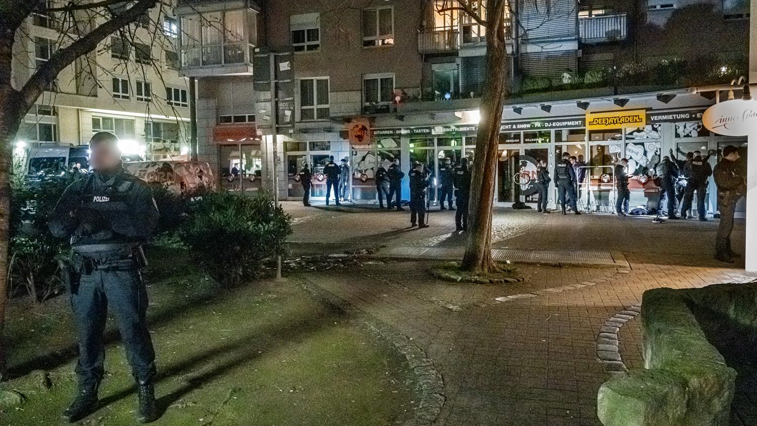 Der kleine Platz an der unteren Alaunstraße ist als Drogenumschlagplatz berüchtigt. Foto: Manga Chen