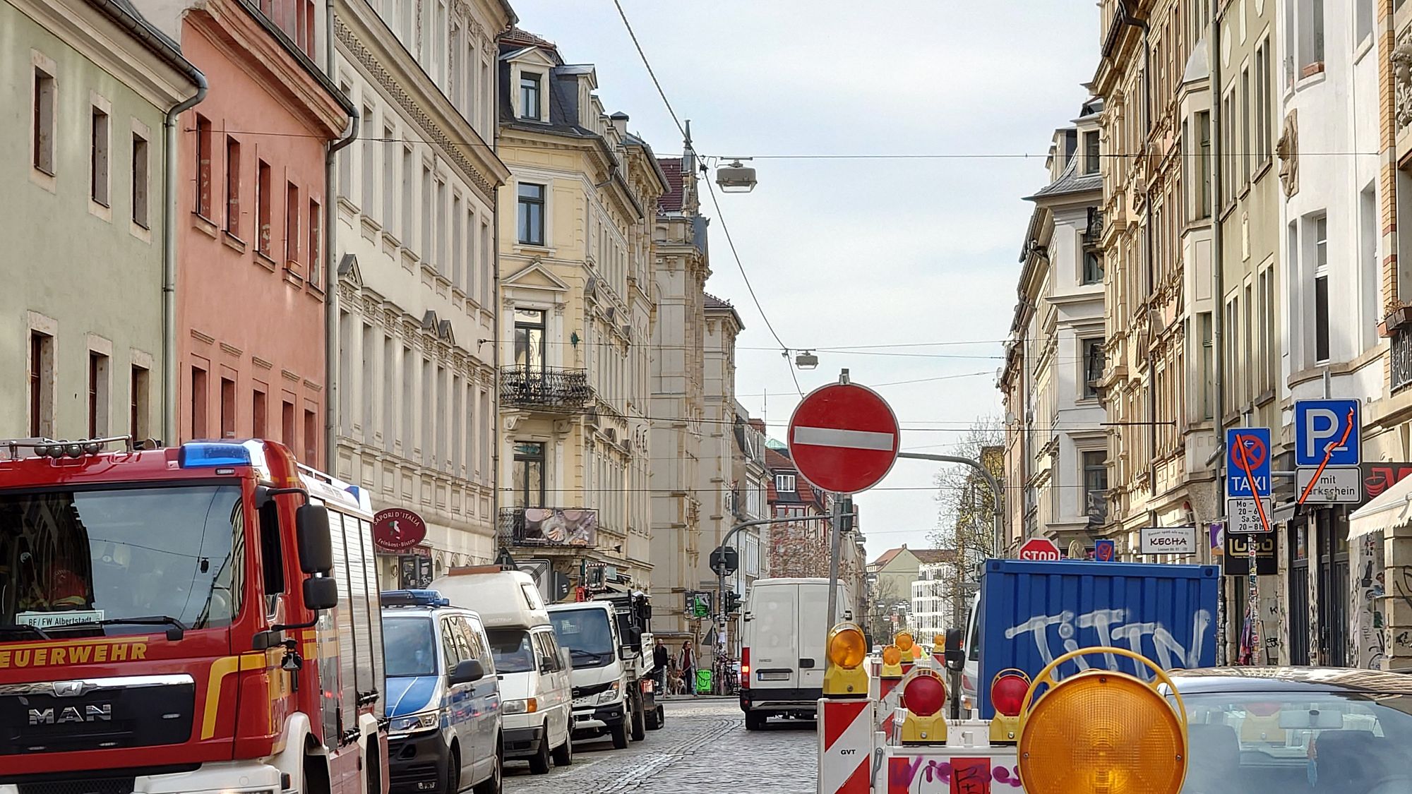 Durchfahrt verboten. Foto: Anton Launer