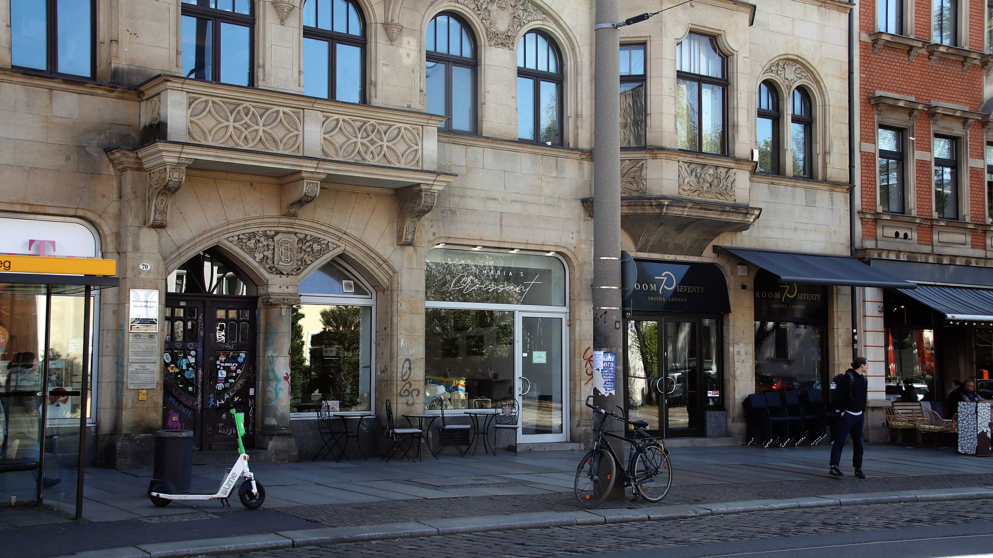 Maria's Croissant auf der Königsbrücker Straße. Foto: Florian Varga