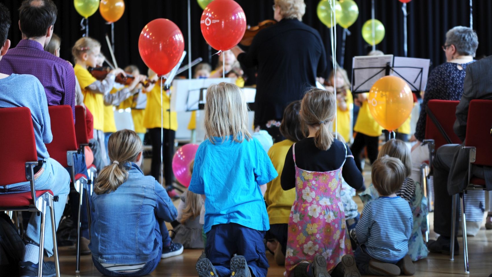 Schnupperstunde im Heinrich-Schütz-Konservatorium. Foto: Blicklicht Photographie