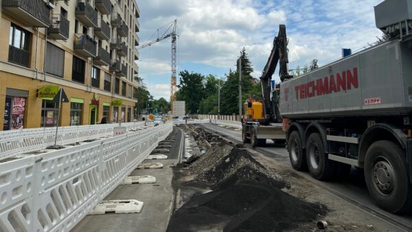 Baustelle Bautzner Straße, Foto: Amy Rösch