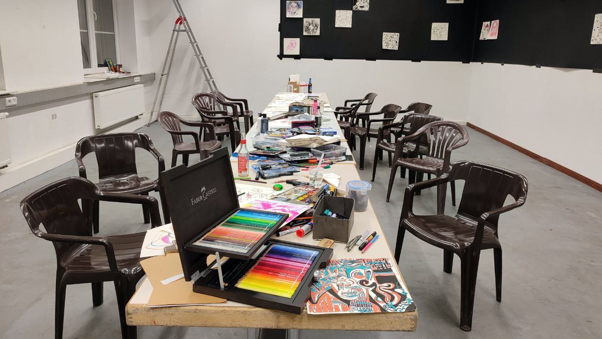 Alle sind herzlich willkommen. Für Platz und Material ist gesorgt. Foto: KC Wagner.