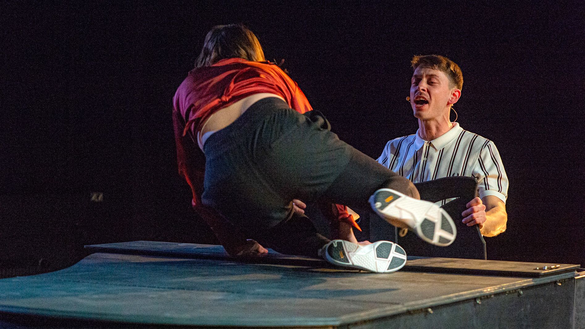 "Brexit Colada – Das Erbe" im Projekttheater Szene aus Brexit Colada - Das Erbe" - Musiktheater - Foto: Farina Mietchen, Projekttheater