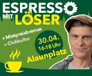 Mit Thomas Löser auf einen Espresso auf dem Alaunplatz