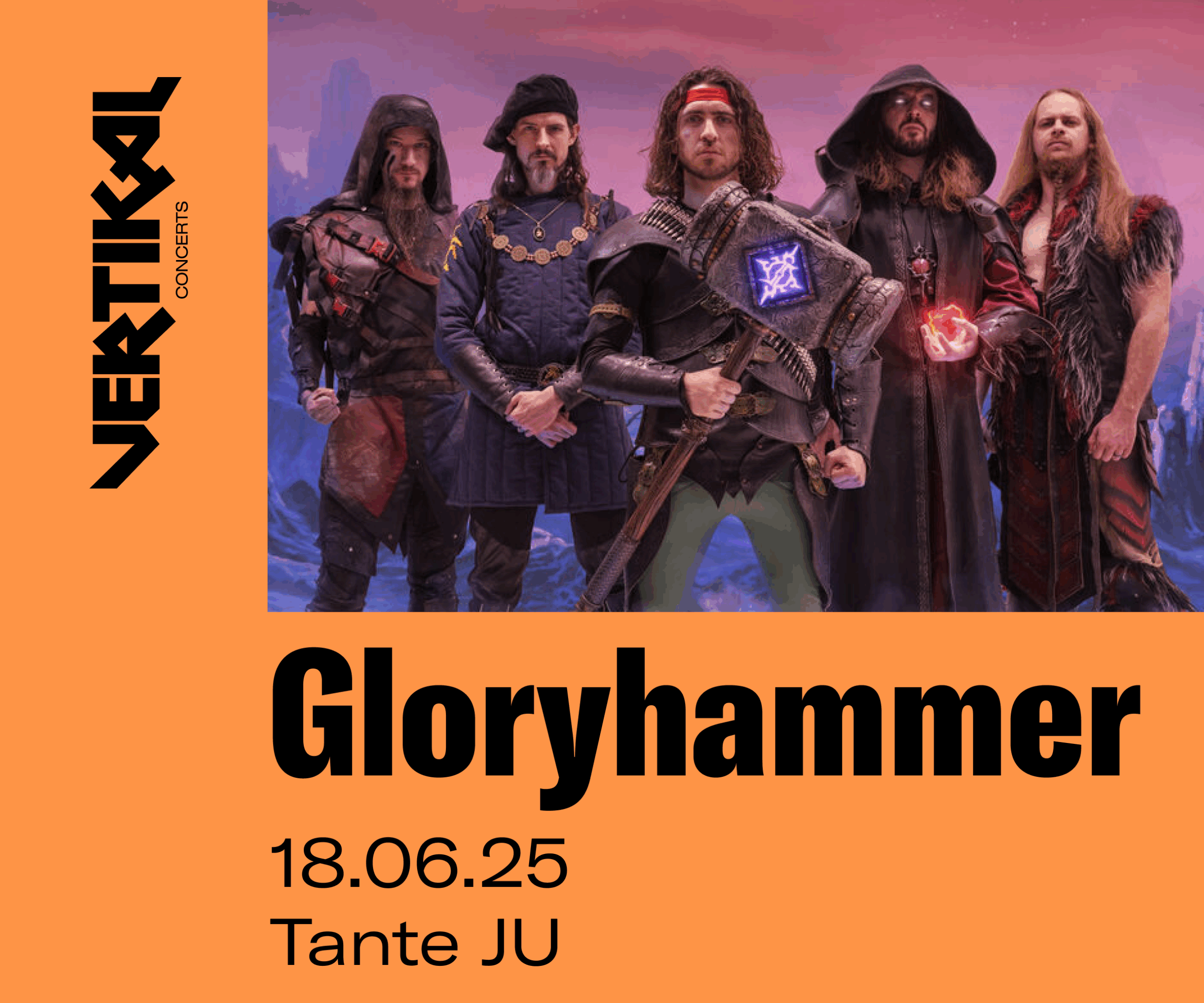 Gloryhammer • 18.06.25 • Tante JU