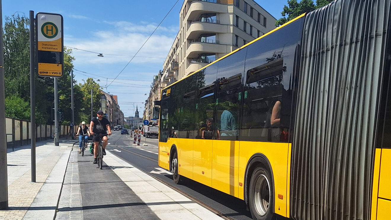 Die Prießnitzbrücke ist ab Morgen wieder in beide Richtungen frei.