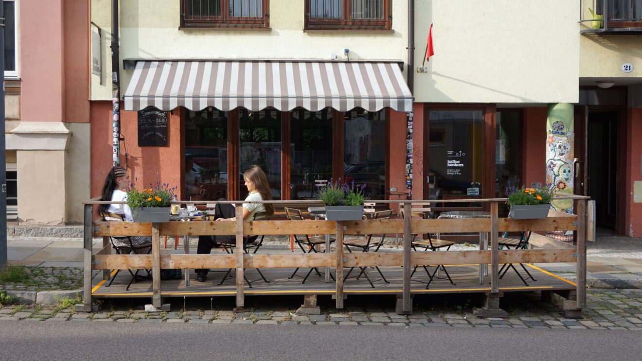 Wo Kaffeetassen statt Autos parken