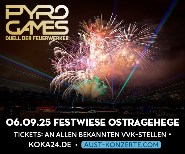 Pyrogames, Festwiese Ostragehege am 6. September 