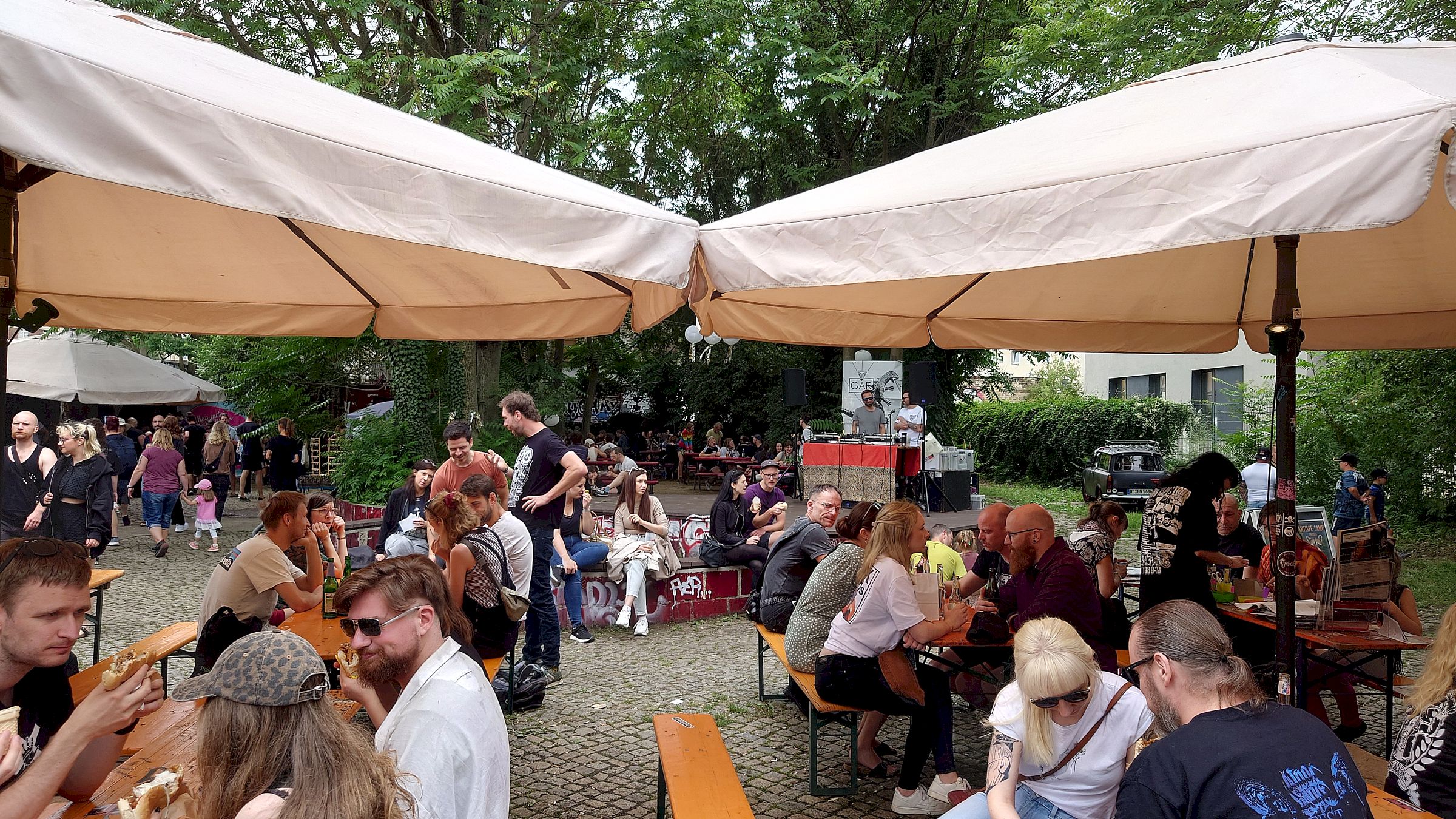 Im vergangenen Jahr war der vegane Sommermarkt sehr gut besucht. Foto: Archiv Anton Launer