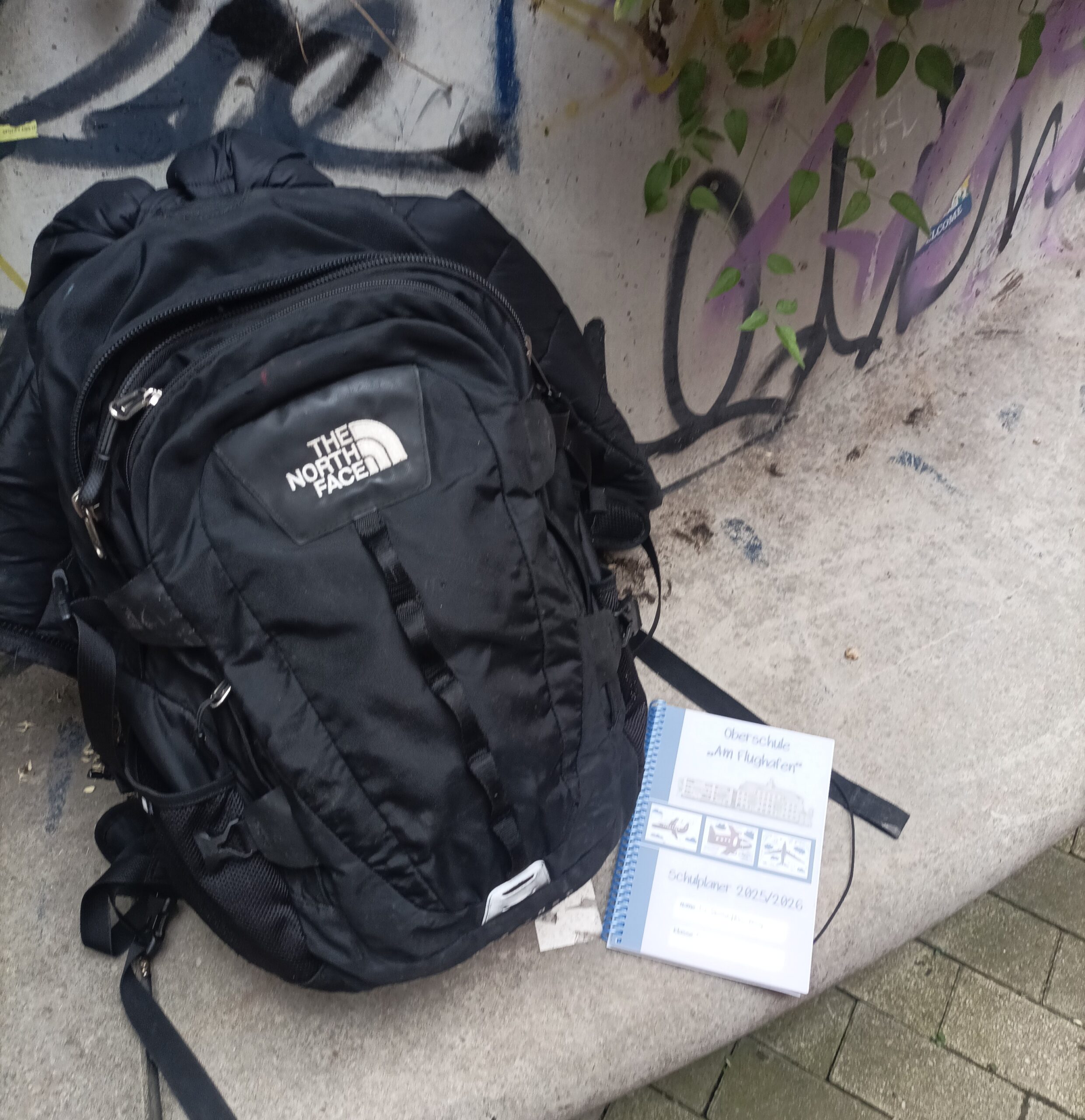 Gefundener Rucksack 