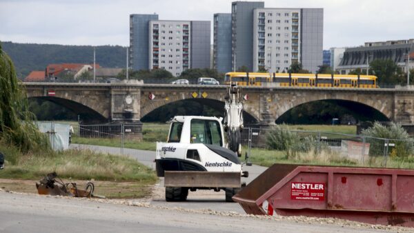 Derzeit wird der Weg wiederhergestellt. Fotot: Anton Launer