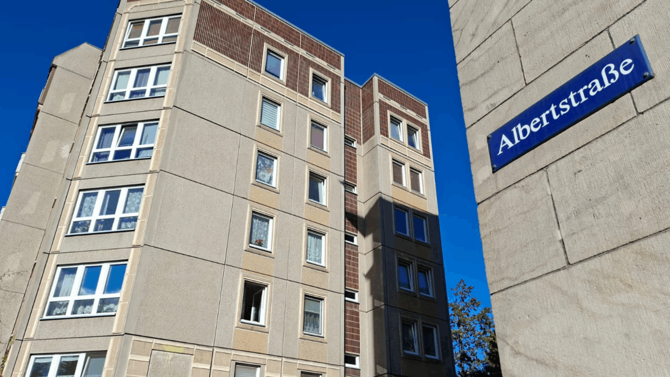 Alberstraße im Herbst (Oktober) 2025