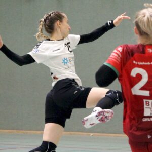 Mit drei Treffern trug Annemarie Jenke zum souveränen Sieg der Sportis bei. Foto: Sportfreunde 01