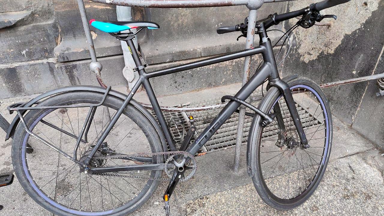 Geklaut und wiedergefunden - das Bike von Alex - Foto: Privat