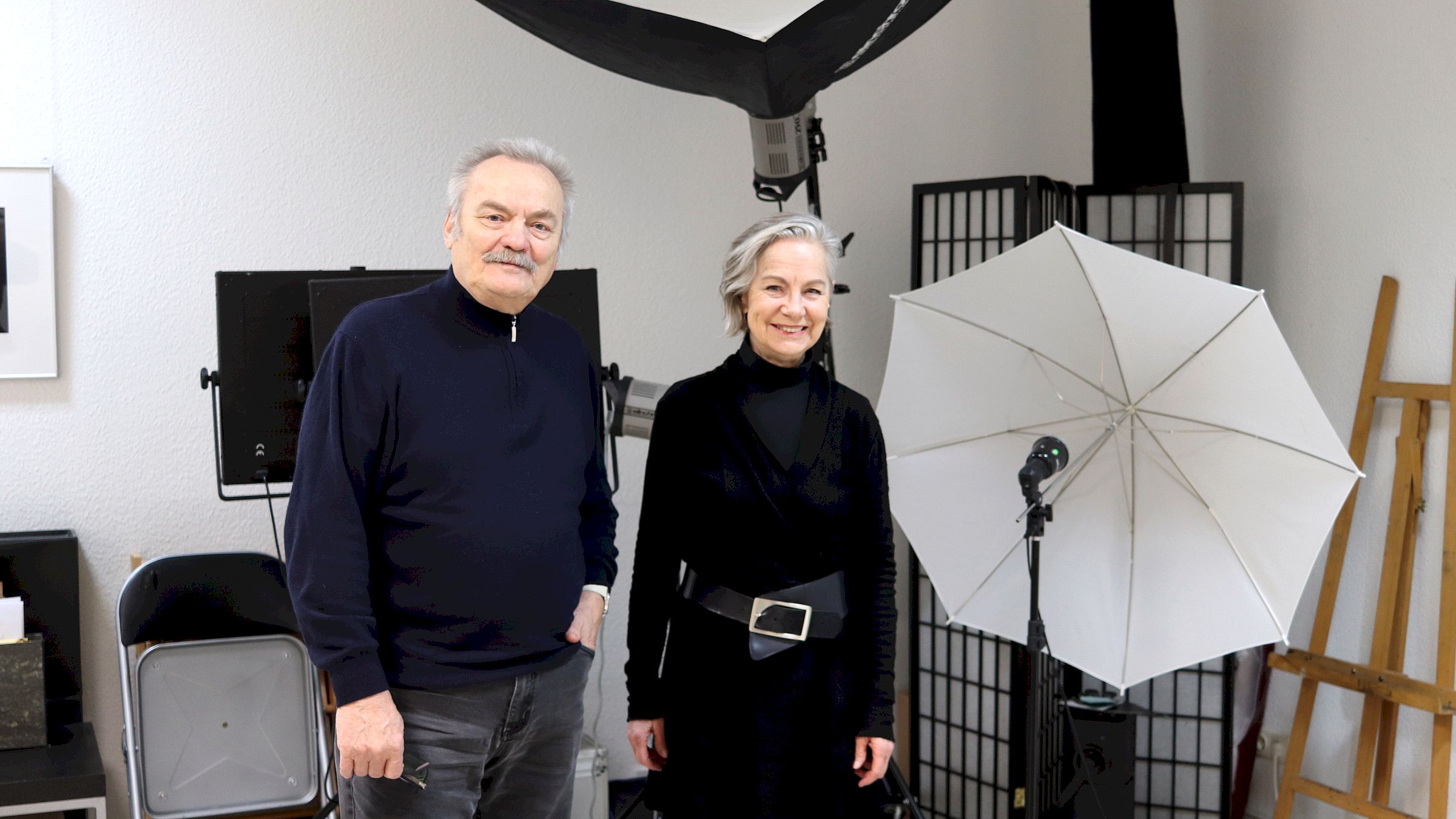Günter und Christine Starke haben nicht nur die Neustadt dokumentiert, sie führten auch über lange Jahre ein Foto-Atelier an der Louisenstraße - Foto: Archiv Anton Launer
