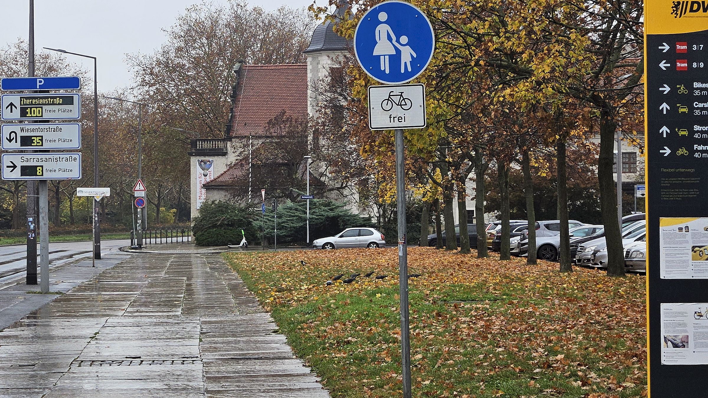 Teil der Ausweichroute über die Köpckestraße. Foto: Archiv Anton Launer