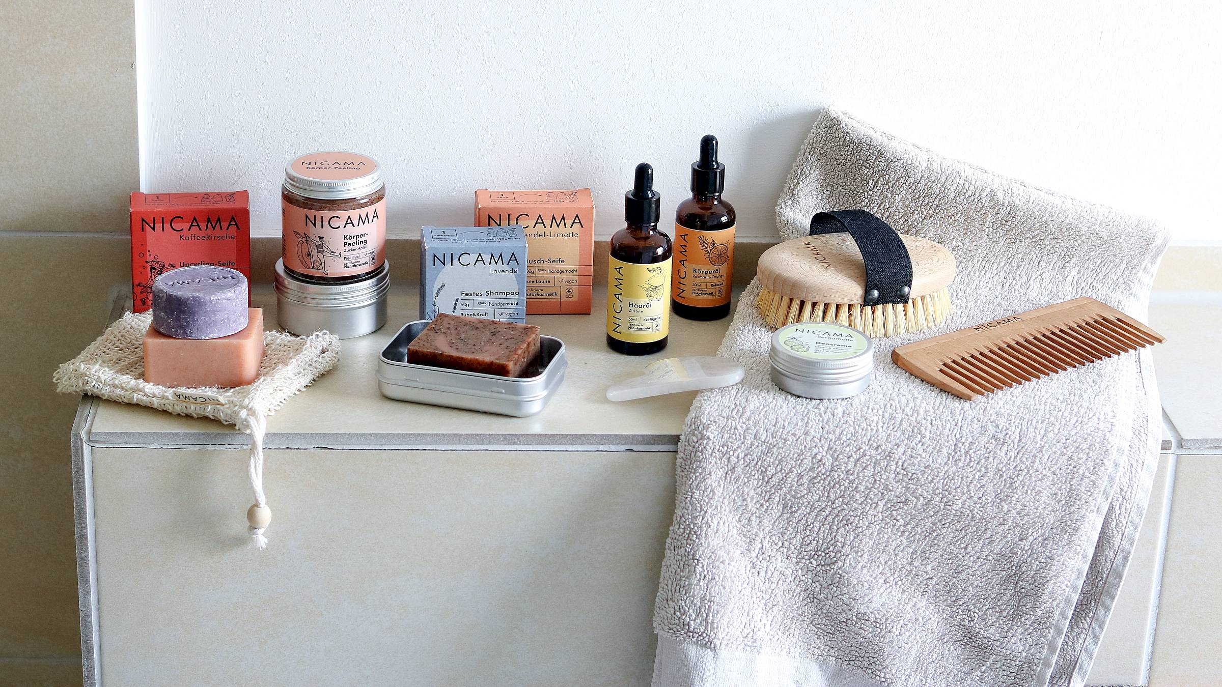 Produktsortiment - Foto: Nicama