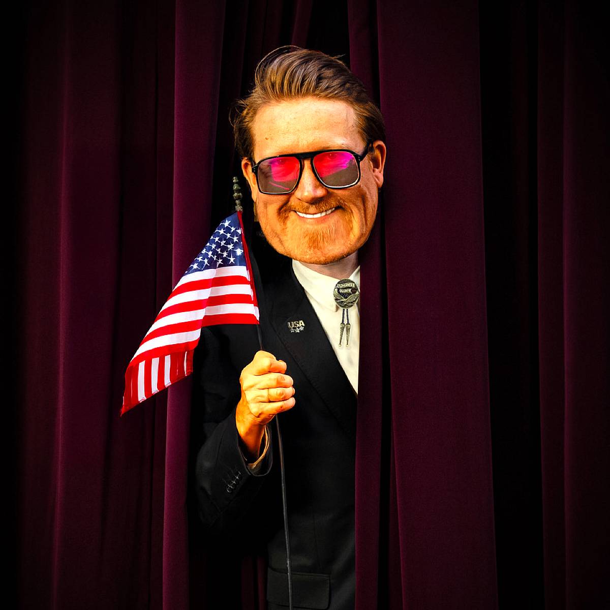 Falk Töpfer gibt den American Showman in der Schauburg - Foto: PR