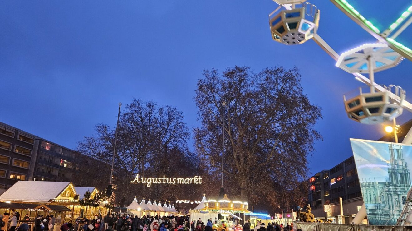 Am Sonnabend geht es weiter auf dem Augustusmarkt - Foto: Anton Launer