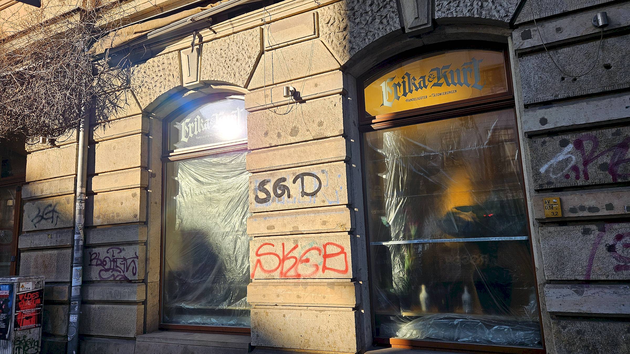 Offizielle Eröffnung im Februar - Erika & Kurt an der Bautzner, Ecke Pulsnitzer Straße. Foto: Anton Launer