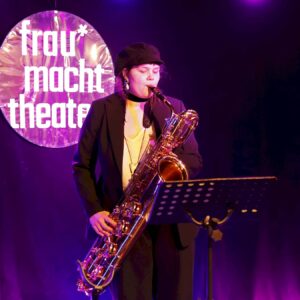 3. Festival "frau* macht theater" im Societaetstheater Einer von vielen Programm-Acts: Ada Greifenhahn - Foto: Anton Launer