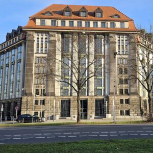 Das Hauptstaatsarchiv von der Albertstraße aus gesehen. Foto: Anton Launer