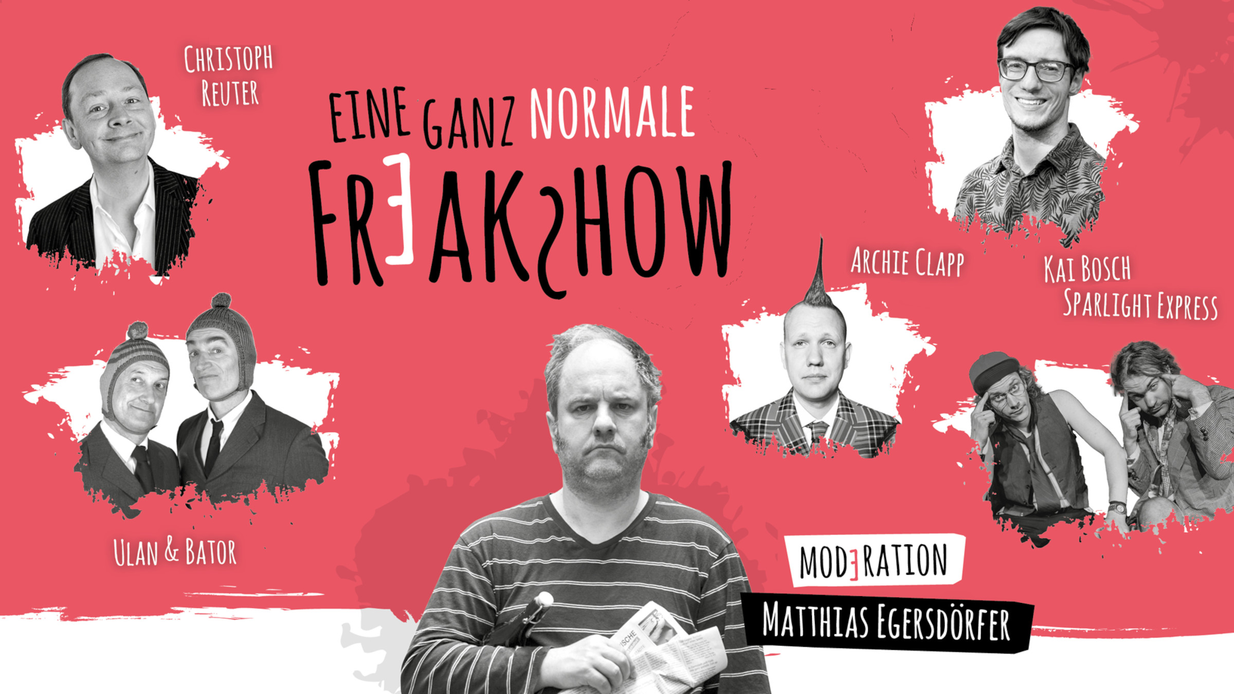 Eine ganz normale Freakshow in der Schauburg - Montage: Humorzone