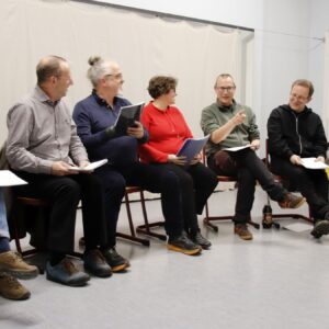 Probe für die Alaunpark-Monologe im Projekttheater - Foto: Anton Launer