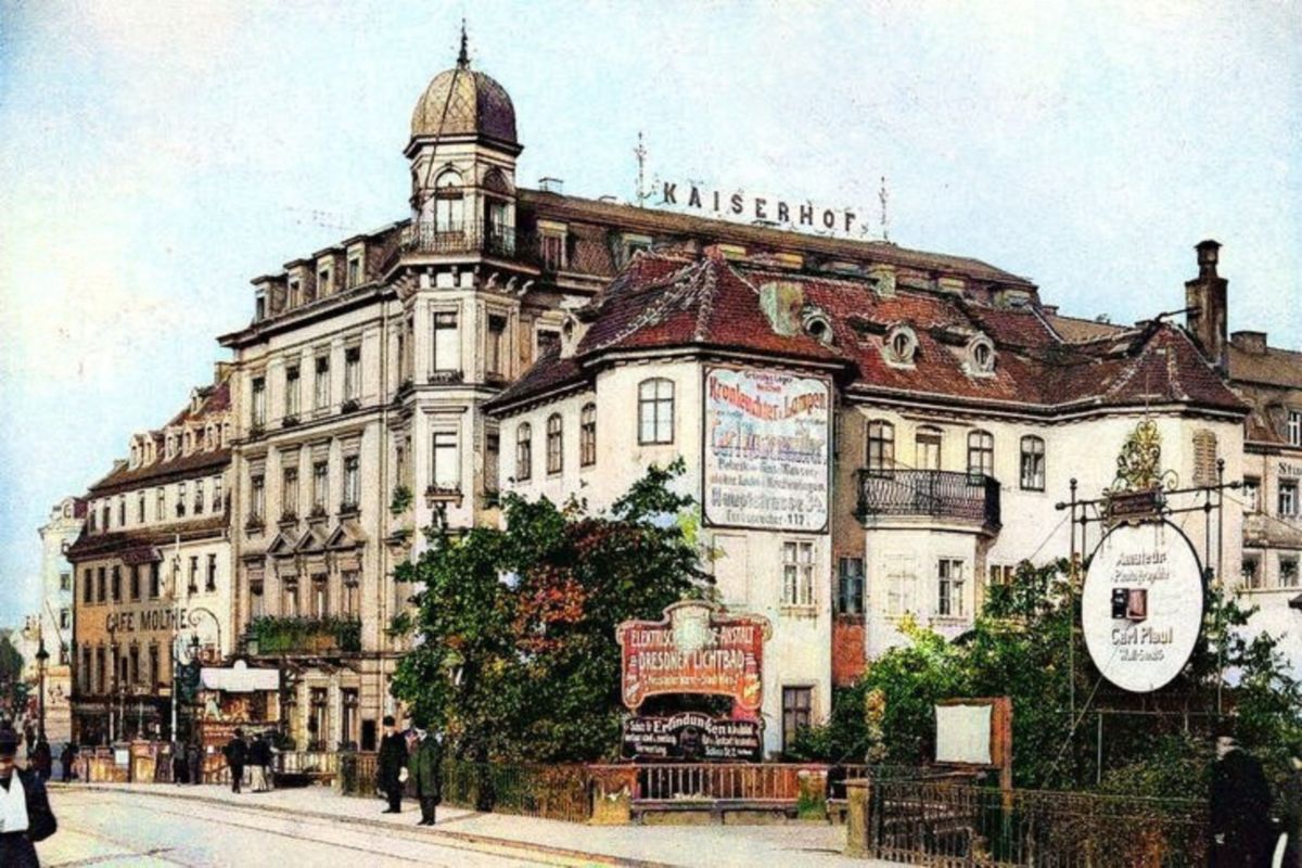 Narrenharusel, vor 1914, nachträglich coloriert - zeitgenössische Postkarte