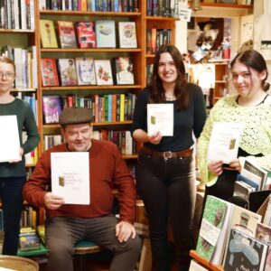 Buchhandlungspreis fürs Büchers Best - das Team: Susanne Roth, Jörg Stübing, Laura Marth und Aliya Fischer - Foto: Anton Launer