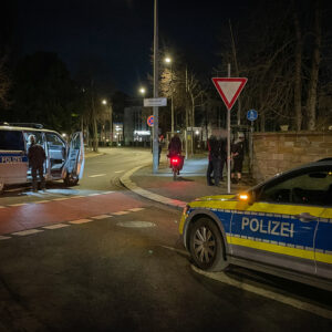 Polizisten stellten beide Tatverdächtigen am Albertplatz - Foto: Florian Varga