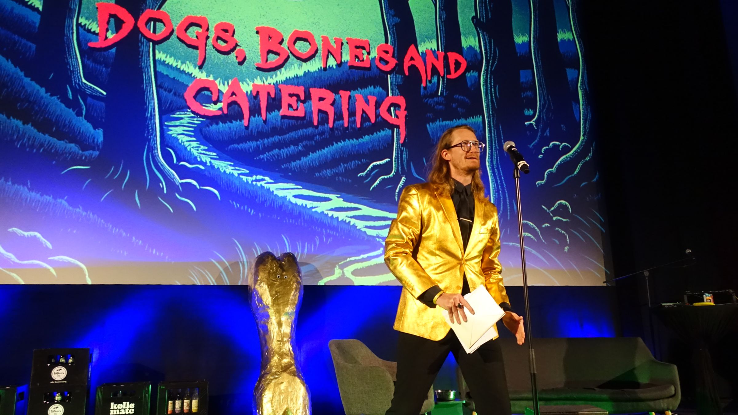 Falk Töpfer wird wieder die Galanacht moderieren - Foto: Dogs, Bones & Catering