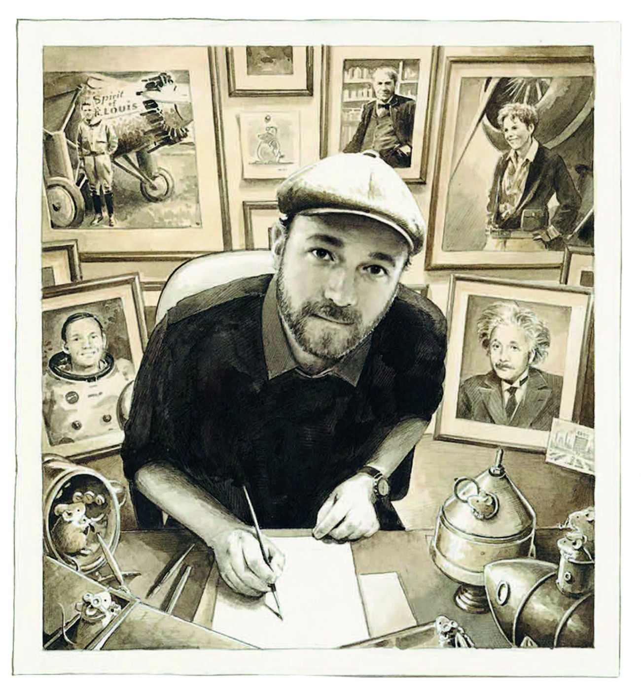 Torben Kuhlmann liest in der Neustadt-Bibo - Foto: PR