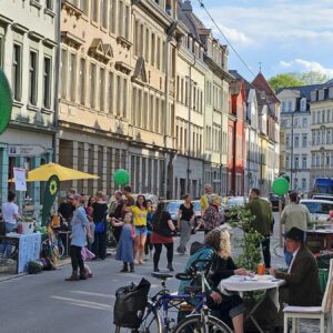 Straßenfest auf der Prießnitzsstraße - Foto: Anton Launer