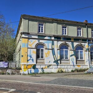"Jüdische Realitäten" in der Blauen Fabrik Blaue Fabrik in der grünen Villa an der Eisenbahnstraße - Foto: Archiv Anton Launer