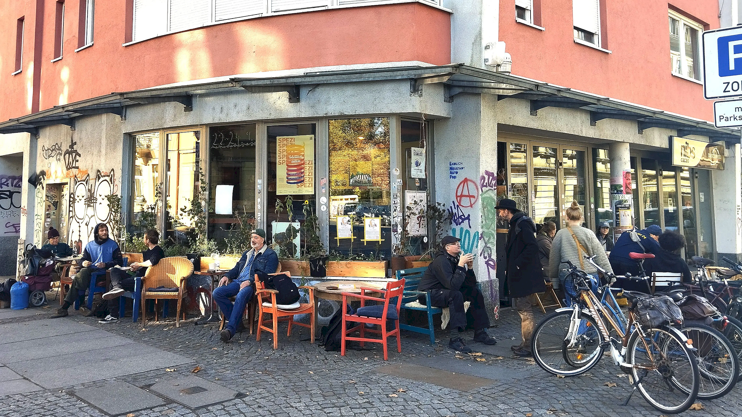 Tag2Wo-Vortagsbäckerei an der Kamenzer Straße, Ecke Bischofsweg - Foto: Archiv