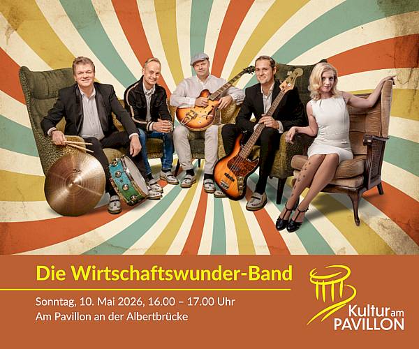 Wirtschaftswunderband am 10. Mai