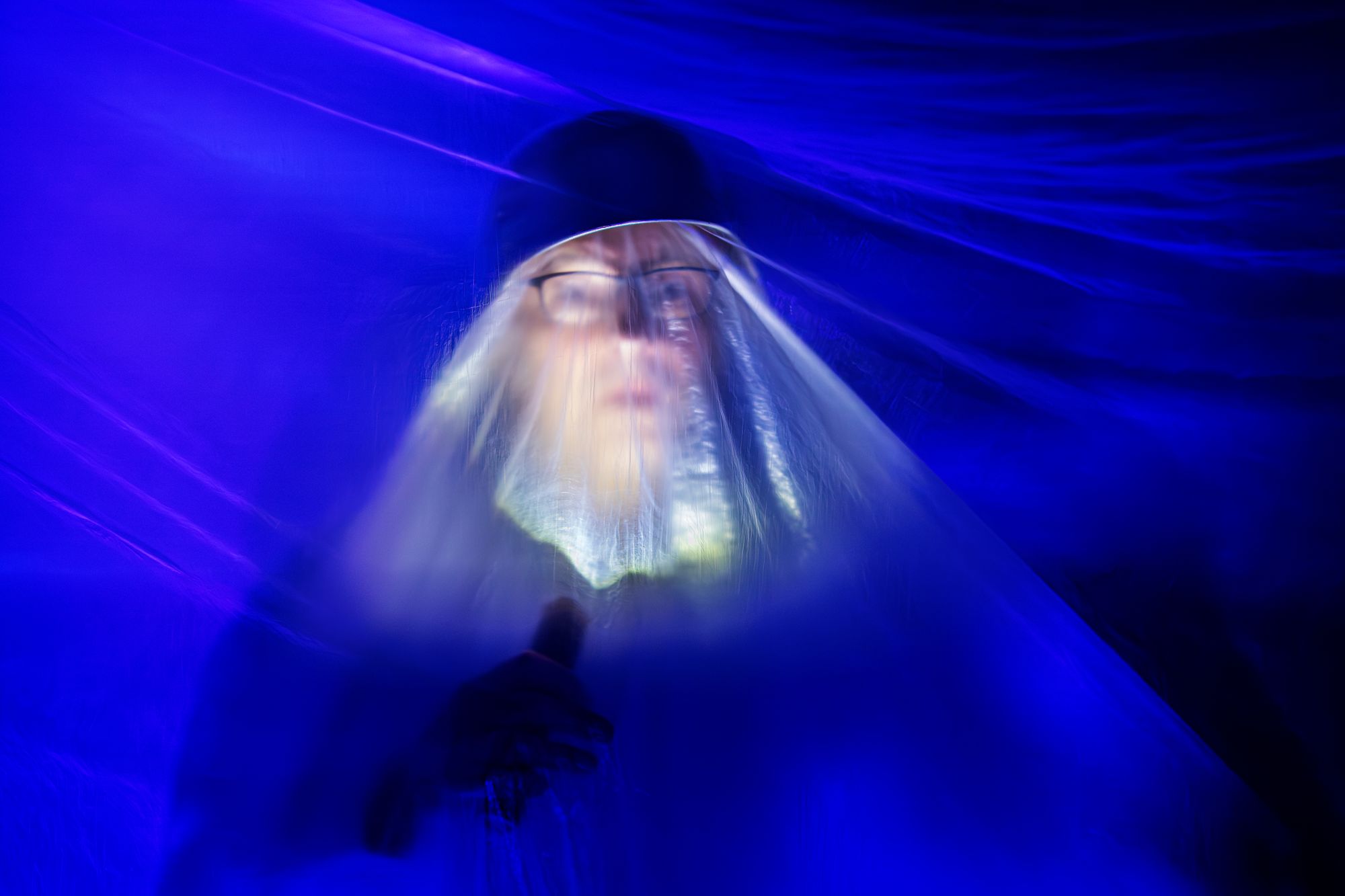 Utz Pannike in seinem Stück "Der fette Hamlet". Foto: Amac Garbe