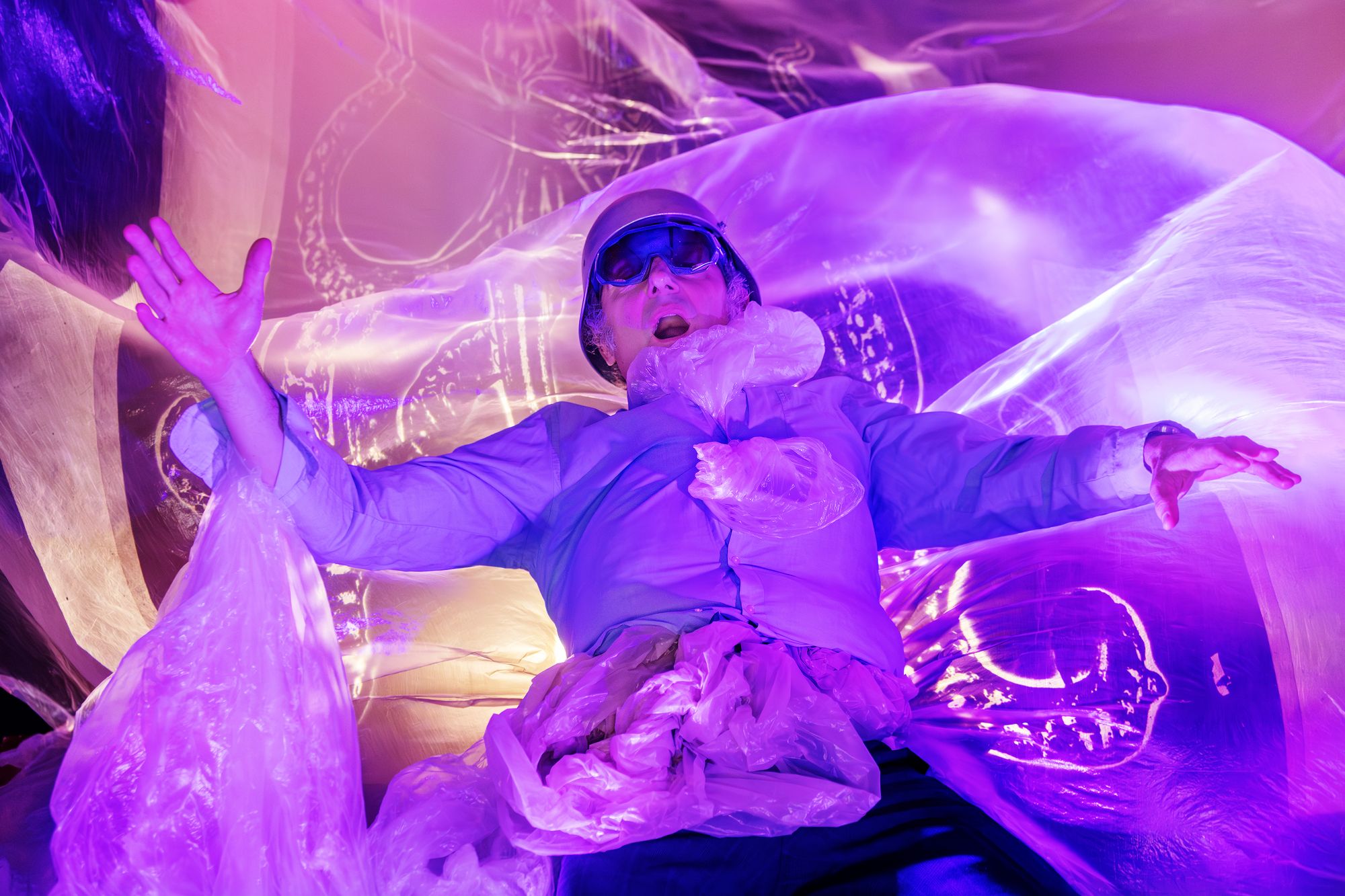 Komik lost in space – der fette Hamlet. Foto: Amac Garbe