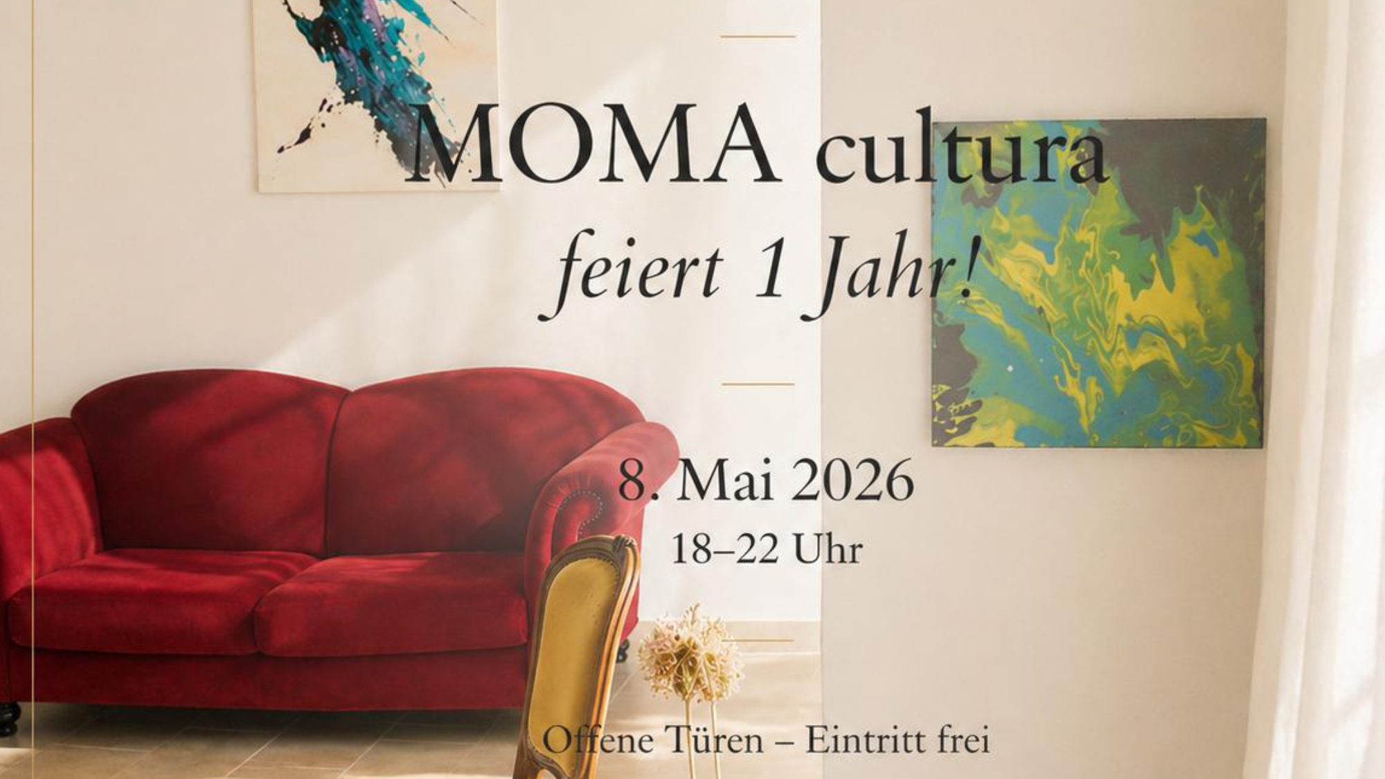 MOMA cultura feiert Einjähriges - Neustadt-Geflüster