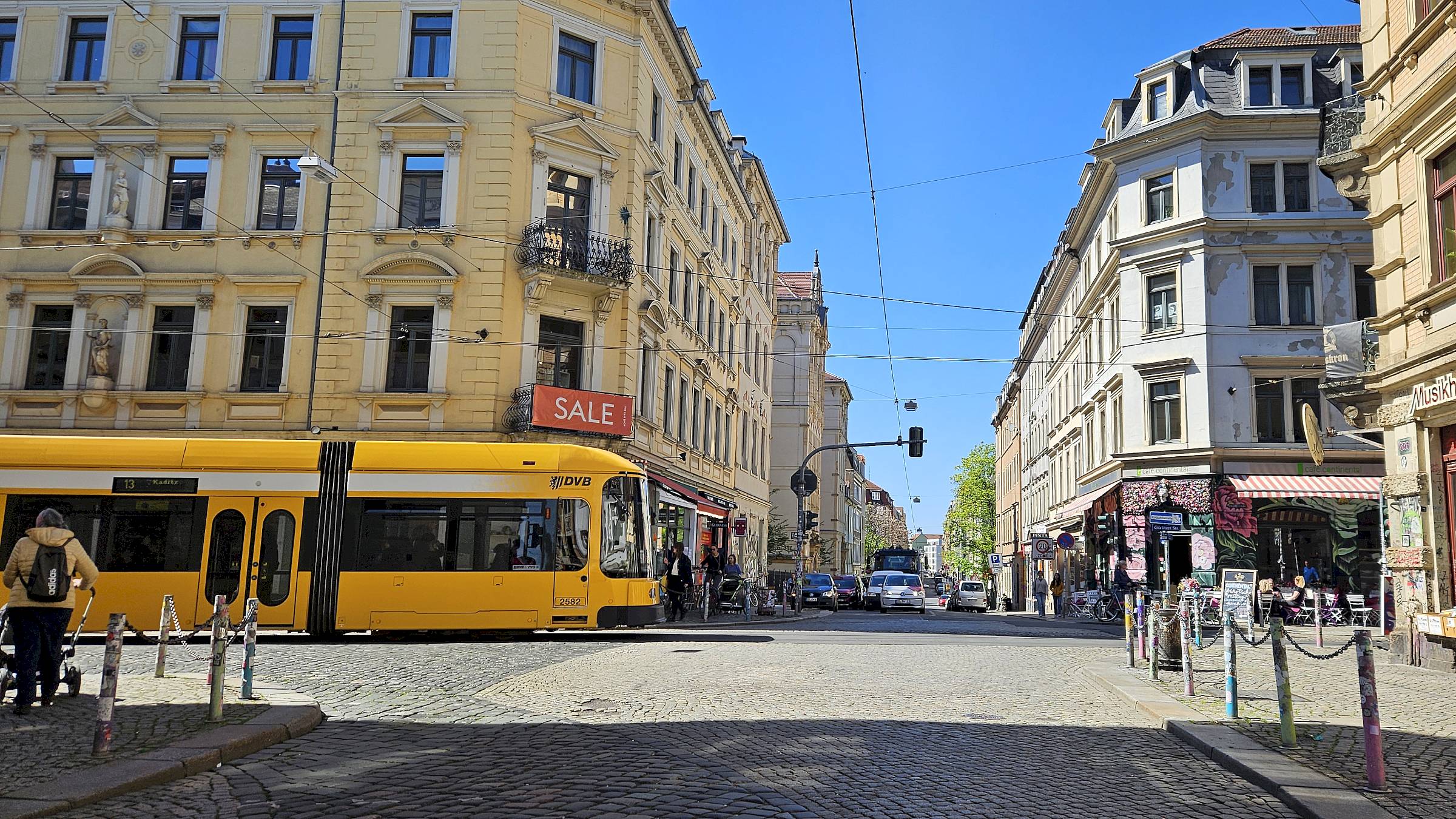 Die Kreuzung Louisen-, Görlitzer, Rothenburger Straße soll eine Diagonalampel bekommen - Foto: Anton Launer