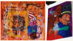 Austellung des Projektes "Kunst und Justiz" Werke von Jannik Franko Schindler