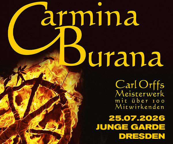 Carmina Burana am 25. Juli in Dresden, Junge Garde