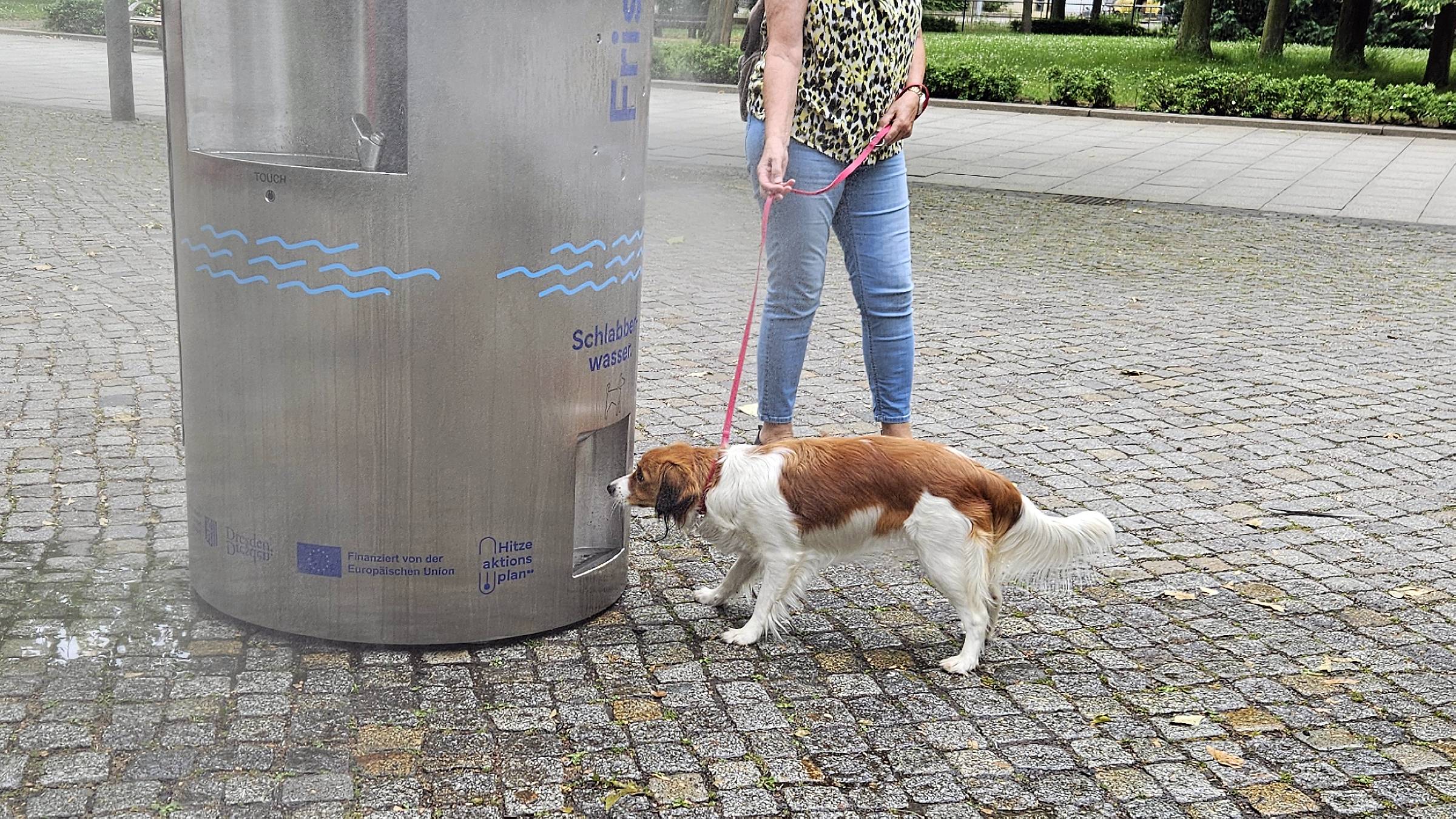 Am Fuß der Stele lässt es sich gut schlappern. Foto: Anton Launer
