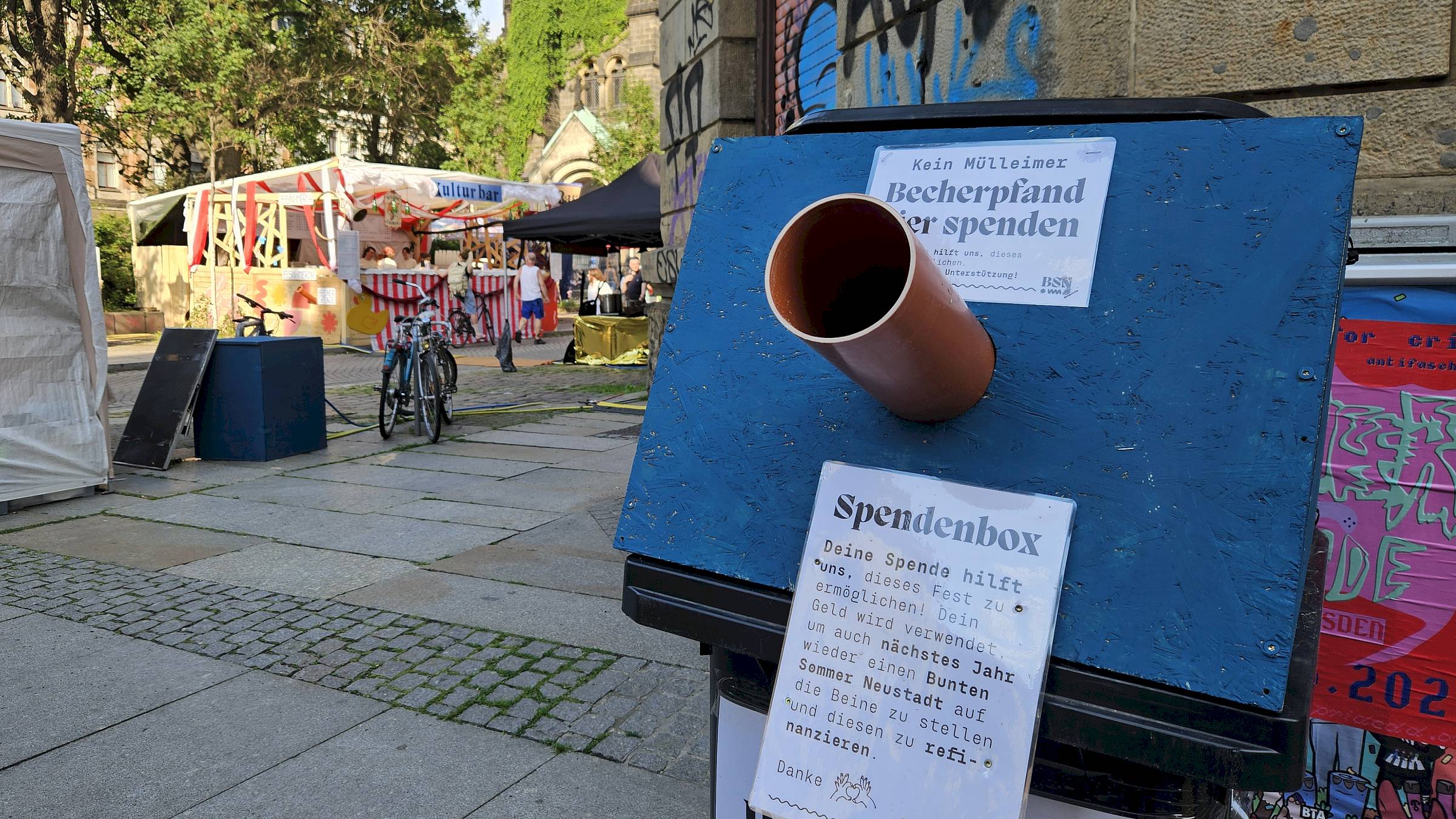 Pfandbecherrücknahmeautomat - Foto: Anton Launer