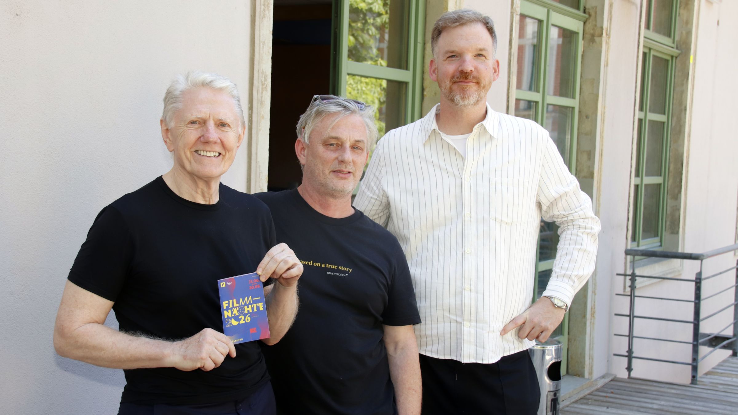 Präsentierten die Filmnächte am wiederbelebten Astoria in Pieschen: Johannes Vittinghoff, Matthias Pfitzner und Philipp Hartmanis - Foto: Anton Launer