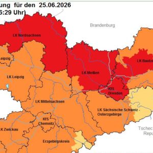 Aktuell gilt Waldbrandwarnstufe 4 - für Sonntag wird mit Stufe 5 gerechnet.